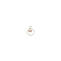 Charm Damiata Gioielli Child in Yellow Gold 311/3/102/1-D199 - 311/3/102/1-D199